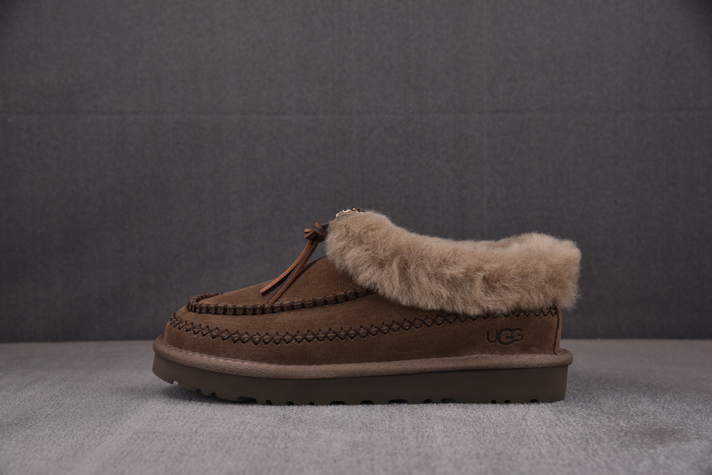 UGG Tasman Alpine Slipper Hickory (Women's) 胡桃木色 1158258-HCK 어그