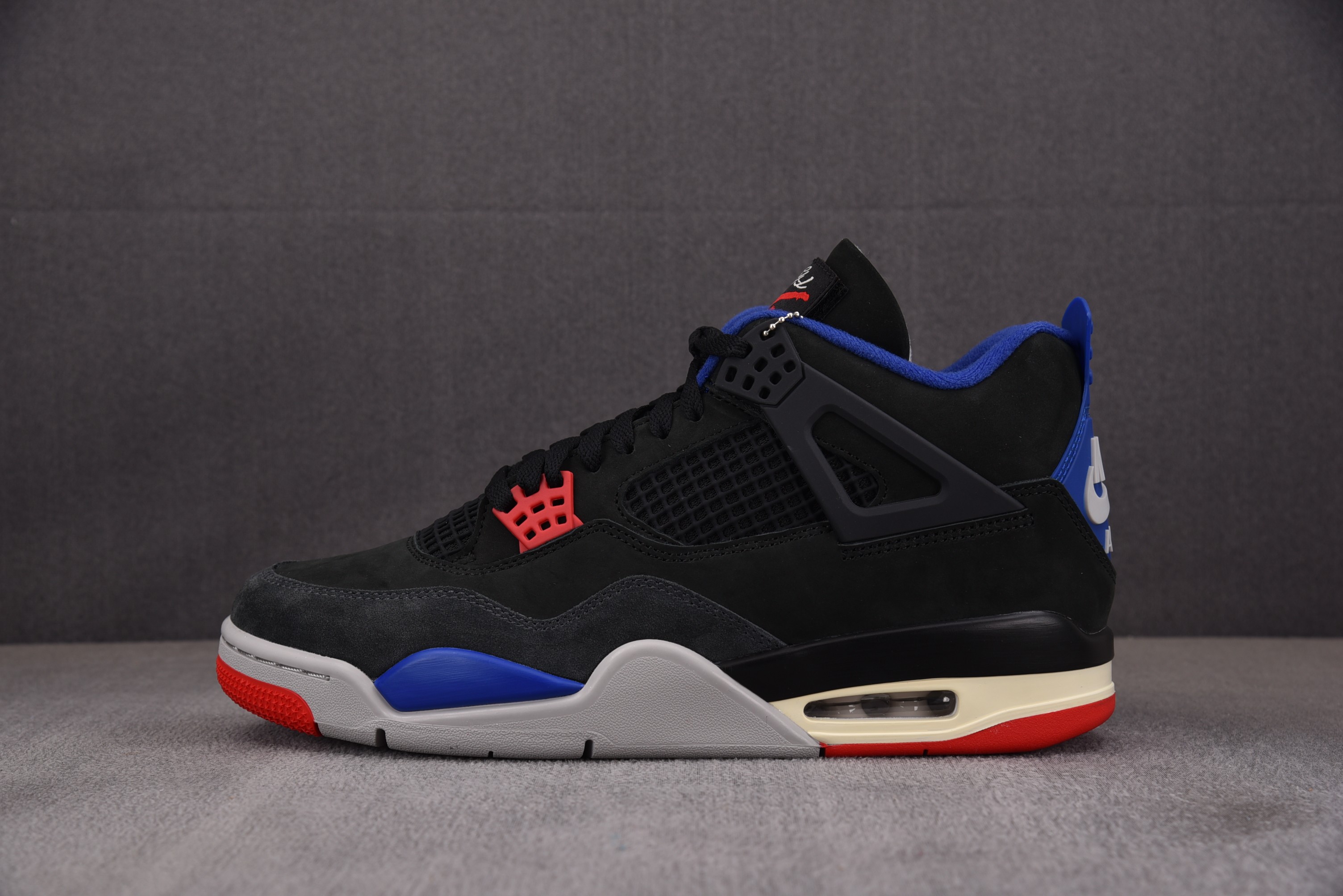 【KWGX】Air Jordan 4 Retro Rare Air 稀有空气 黑红蓝 FV5029-003 나이키