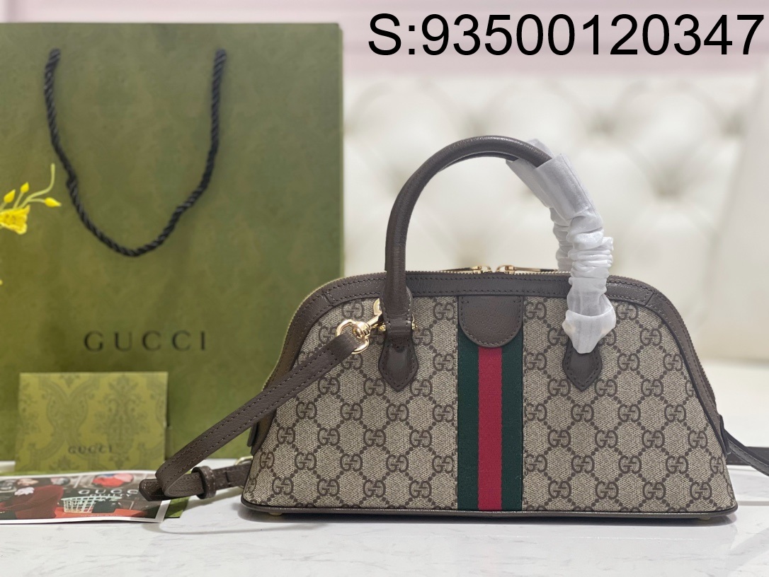 [JHL] 구찌 오피디아 탑 핸들백 795249 31.5*16.5*8cm 브라운 Gucci