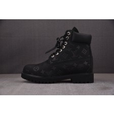 [GD]루이비통 팀버랜드 앵클 부츠 모노그램 Louis Vuitton Timberland 6 Ankle Boot Black Monogram 블랙 