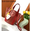 [리미티드] 고야드 벨하라 하트 토트백 24*14*18cm 레드 Goyard