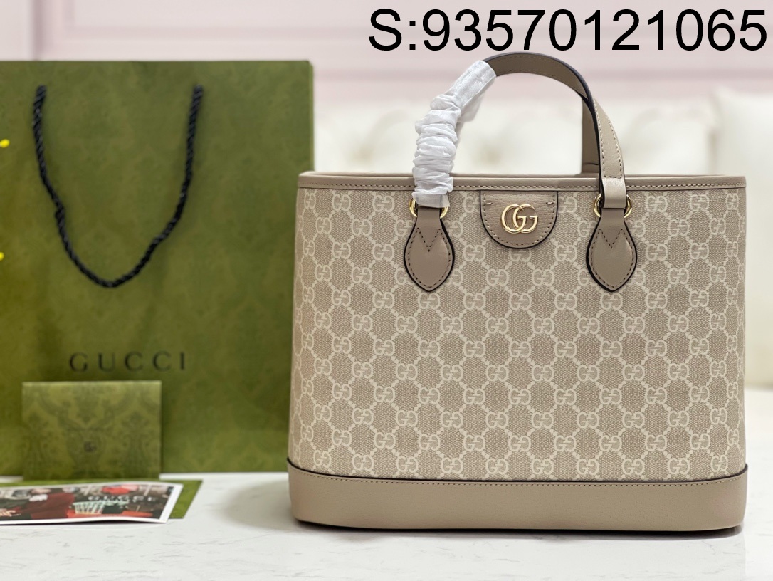 [JHL] 구찌 오피디아 토트백 765043 31*25*13cm 베이지 Gucci