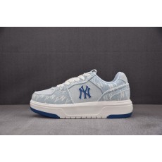 MLB Chunky Liner Denim Classic Monogram New York Yankees 天空蓝 3ASXCDC4N-50SBS 엠엘비