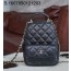 [JD] 샤넬 24C 금장 크루즈 미니 백팩 블랙 13*7*18cm CHANEL