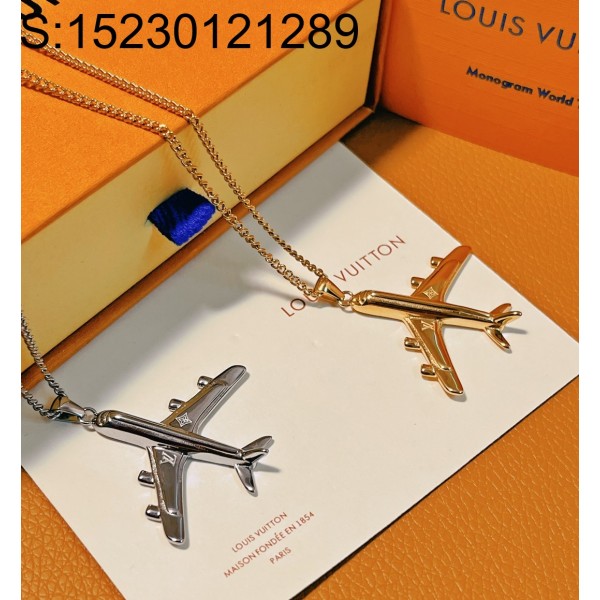 AGG 루이비통 LV 비행기 목걸이 MP3157 2컬러 LOUIS VUITTON