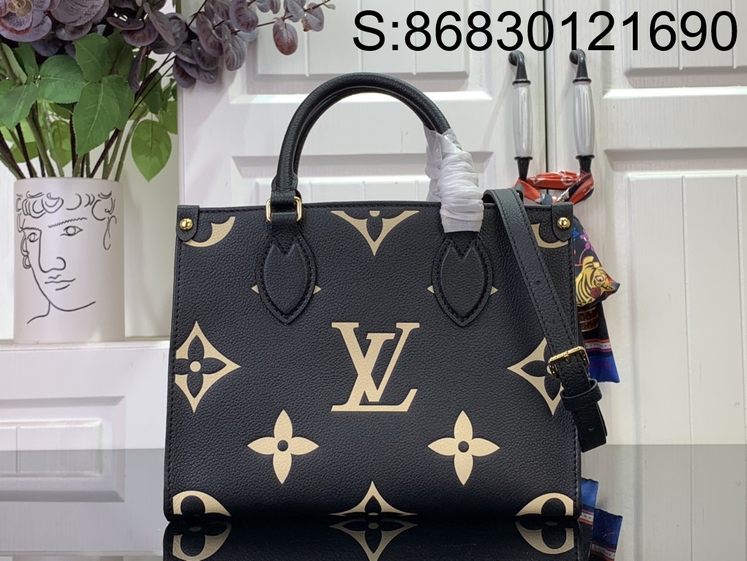 [88factory] 루이비통 온더고 토트백 M45659 19*11.5*25cm 블랙 스몰 LOUIS VUITTON