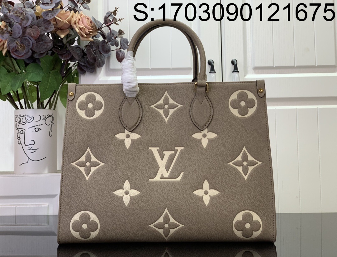 [88factory] 루이비통 온더고 토트백 M45494 27*14*35cm 크림 미듐 LOUIS VUITTON