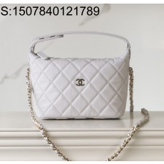 [JD] 샤넬 금장 25C 호보백 라이트 그레이 21.5*19*6cm CHANEL