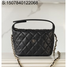 [JD] 샤넬 금장 25C 호보백 블랙 21.5*19*6cm CHANEL