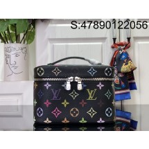 [88factory] 루이비통 나이스 BB 컬러 모노그램 M13747 블랙 20*14*13cm LOUIS VUITTON