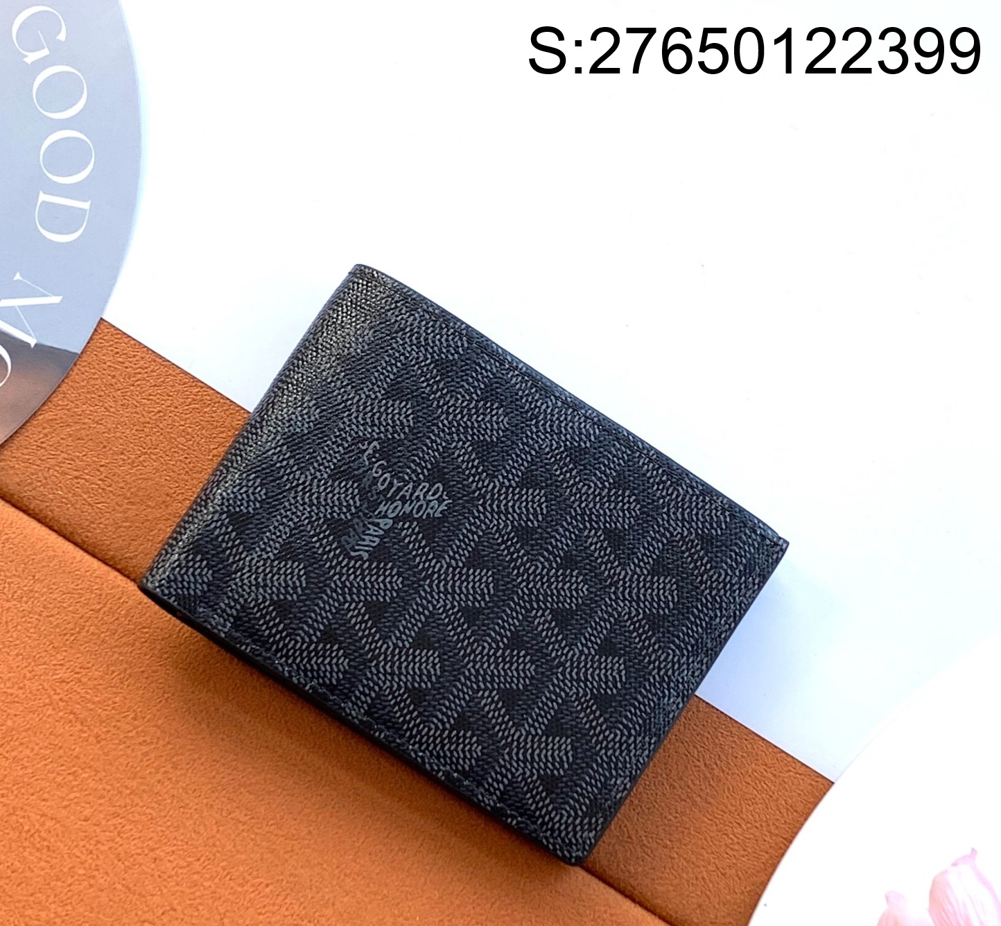 [리미티드] 고야드 빅투아르 반지갑 11*2*9cm 회흑색 Goyard