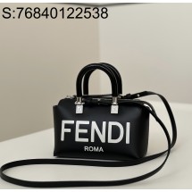 [니콜] 펜디 모노그램 바이 더 웨이 보스턴백 블랙 미니 20*9*12cm Fendi