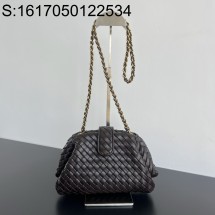 징 팩토리 보테가베네타 숄더백 804038 스몰 27*15*8cm 브라운 bottegaveneta