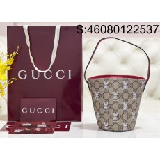 [JHL] 구찌 고양이 GG 프린트 버킷백 752356 18.5*16.5*7.5cm Gucci