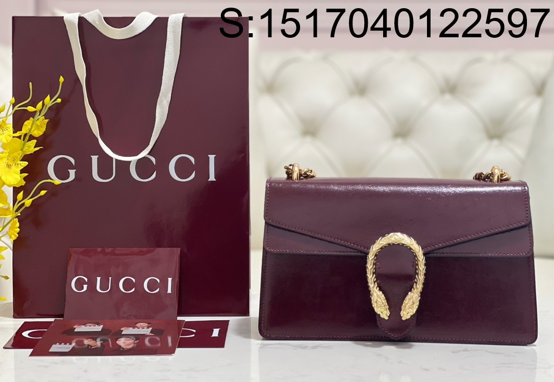 [JHL] 구찌 디오니서스 수퍼 크로스백 400249 28*17*9cm 와인 Gucci