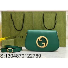 [JHL] 구찌 블론디 레더 숄더백 그린 699268 28*16*4cm Gucci