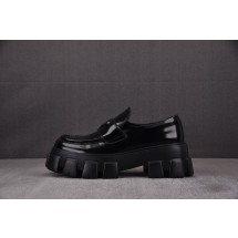 【BQ】Prada Monolith 더블 블랙 프라다