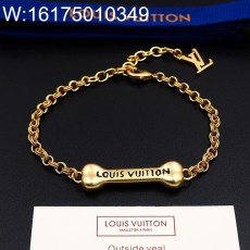 AGG 루이비통 LV 모노그램 본 팔찌 골드 M02344 LOUIS VUITTON