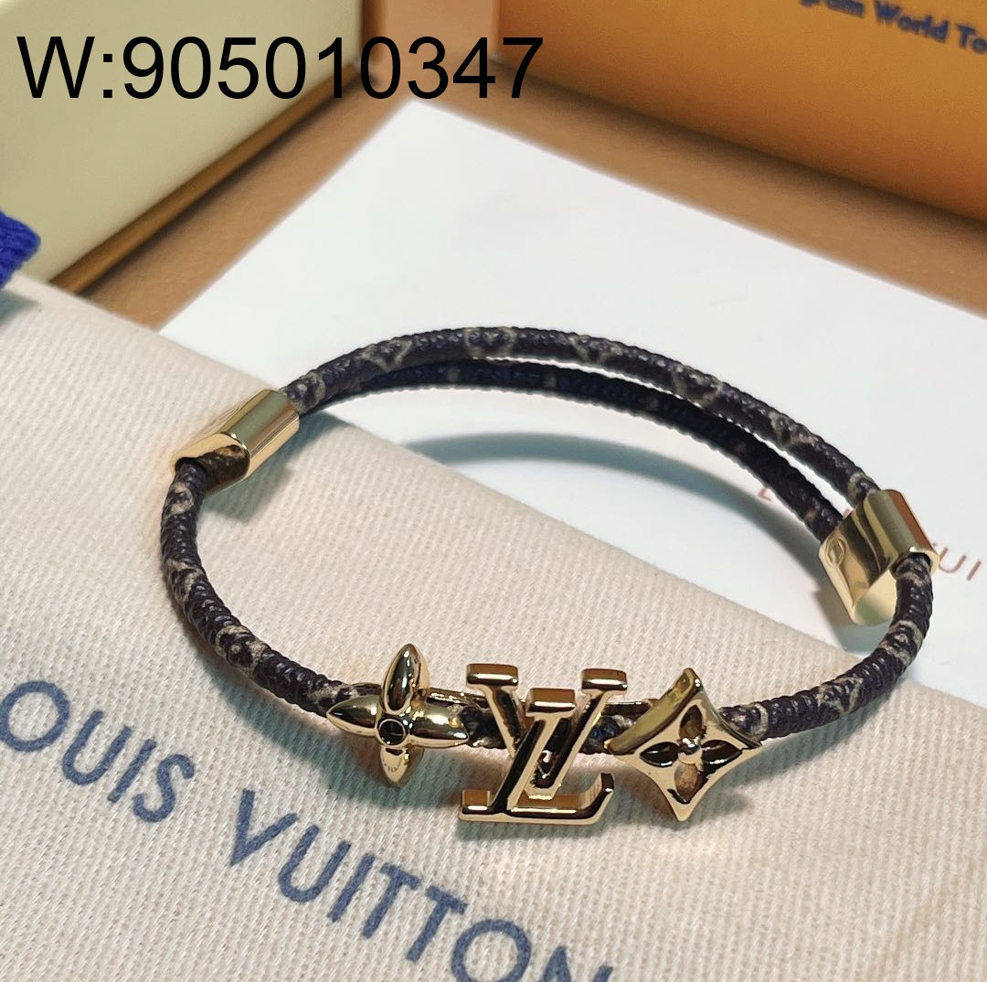 AGG 루이비통 LV 아이코닉 패드락 팔찌 M8807Z LOUIS VUITTON