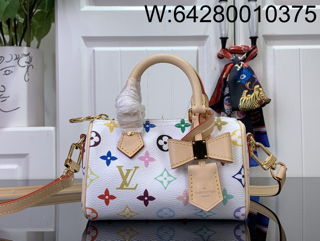 [88factory] 루이비통 나노 스피디 16*11*9cm M13391 화이트 LOUIS VUITTON