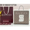 [JHL] 구찌 칠드린 흰색 고양이 GG 프린트 토트백 605614 28*26.5*9cm Gucci