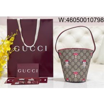 [JHL] 구찌 버섯 GG 프린트 버킷백 752356 18.5*16.5*7.5cm Gucci