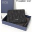 [JHL] 디올 오블리크 반지갑 11.5*9.5cm 블랙 2OBBH027YSE-H03E Dior