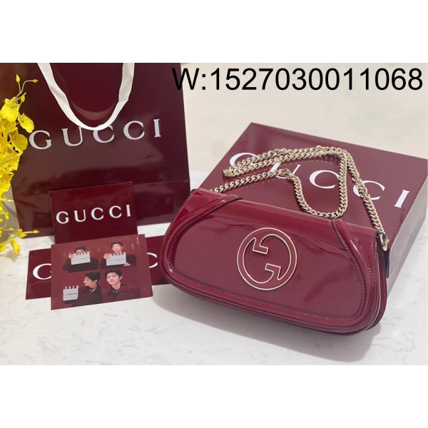 [JHL] 구찌 블론디 체인 숄더백 814952 29.5*12.5*7cm 레드 Gucci