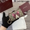 [JHL] 구찌 고양이 GG 프린트 동전 잔돈 지갑 12*8*1.5cm Gucci