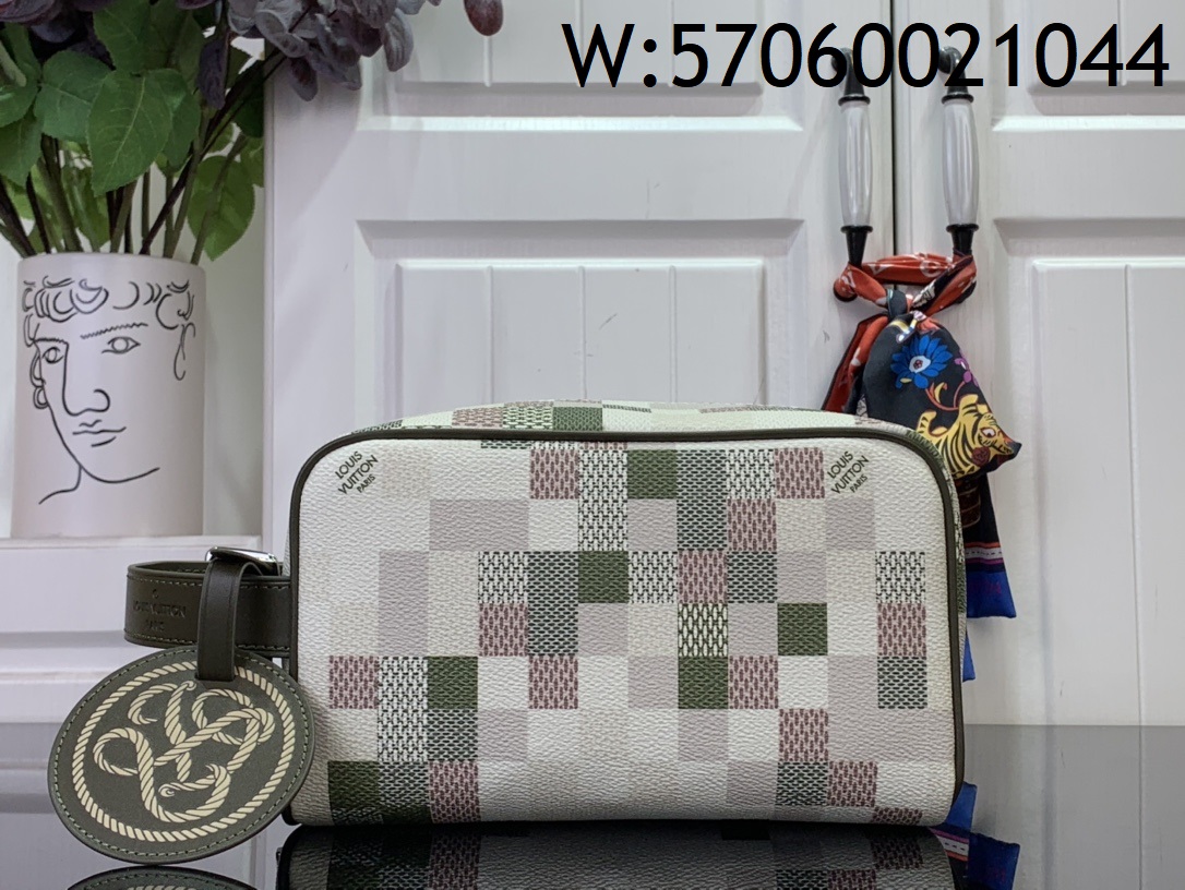 [88factory] 루이비통 락커 돕 키트 13*12*23cm N00151 화이트