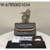 black frame 공장 셀린느 스트랩 지갑 트리옹프 캔버스 20*11.5cm 10D852 