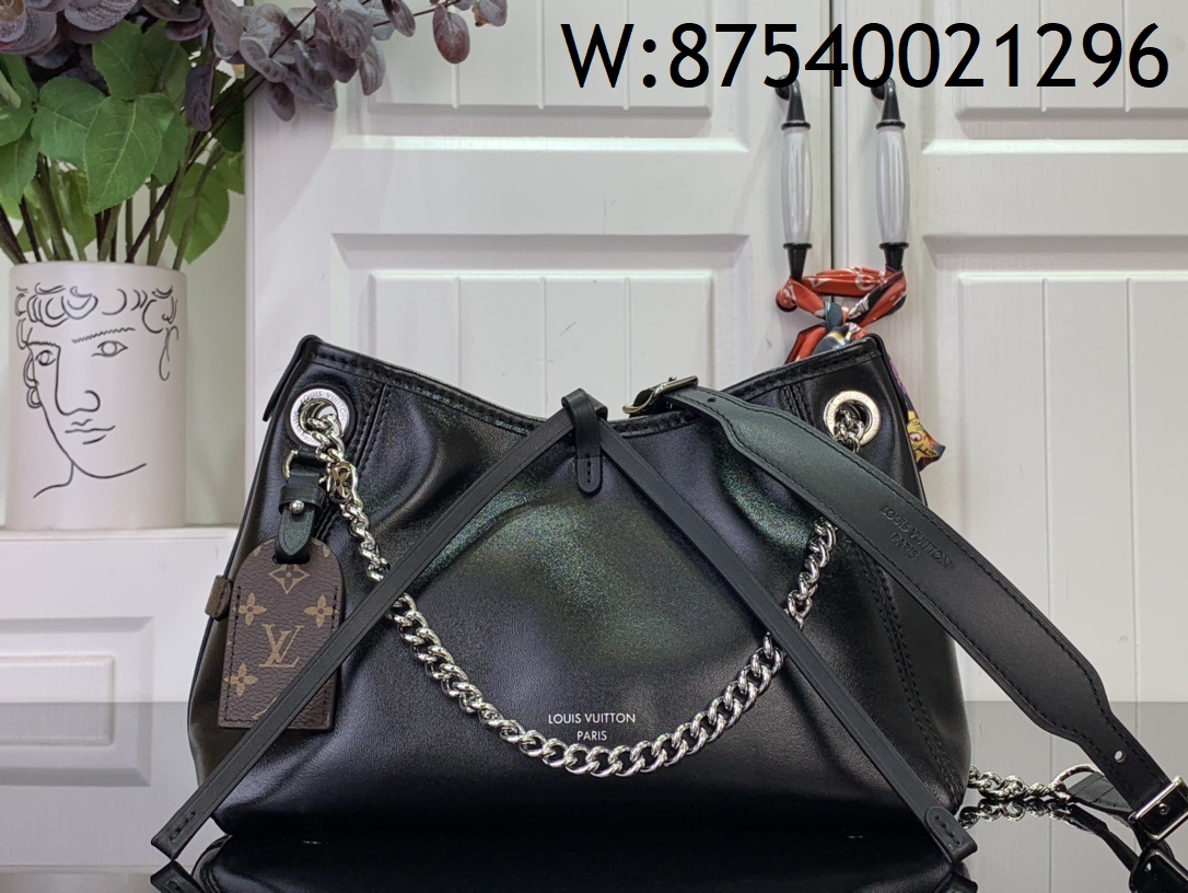 [88factory] 루이비통 캐리올 BB 스몰 26*17*10cm M12888 블랙 