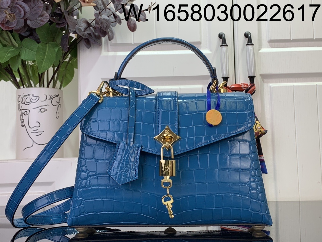 [88factory] 루이비통 로즈 데 벙 막어무늬 N84713 N84714 블루 27*18*9cm