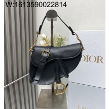 [JHL] 디올 금장 CD 새들백 19.5*16*6.5cm 블랙 스몰 SZW