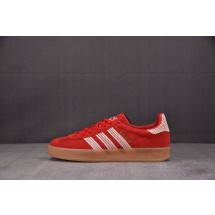 아디다스 가젤 인도어 스니커즈 (Women's) 红白 JI2756