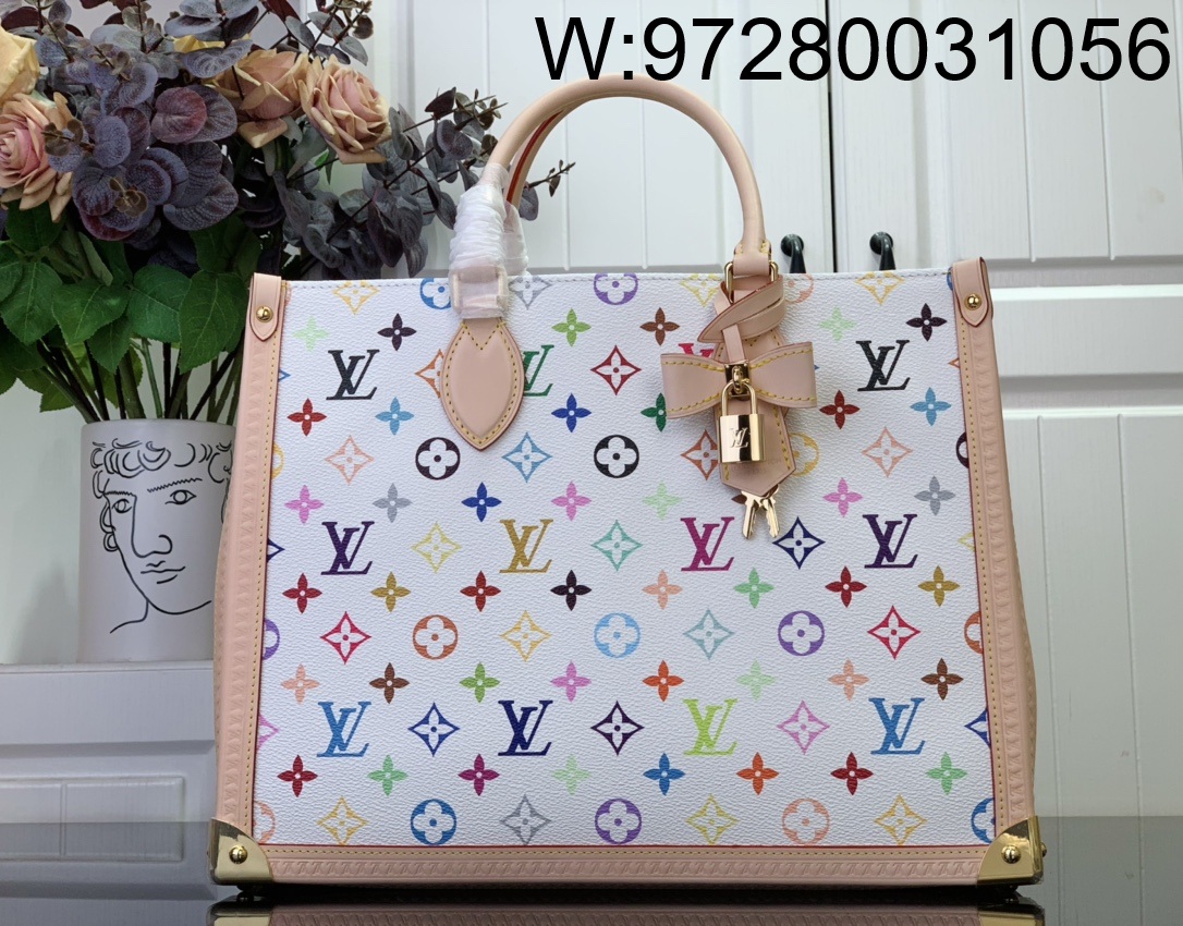 [88factory] 루이비통 LV X TM 온더고 M13079 35*27*14cm 화이트 MM