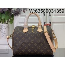 [88factory] 루이비통 스피디 반둘리에 M46977 M41113 25*19*15cm 브라운