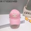 AGG 셀린느 개선문 로고 모자 볼캡 핑크