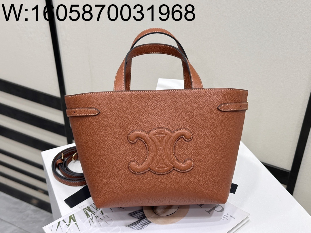 백경 셀린느 퀴르 트리옹프 아나이스 카바스 21*20*10cm 116853 브라운