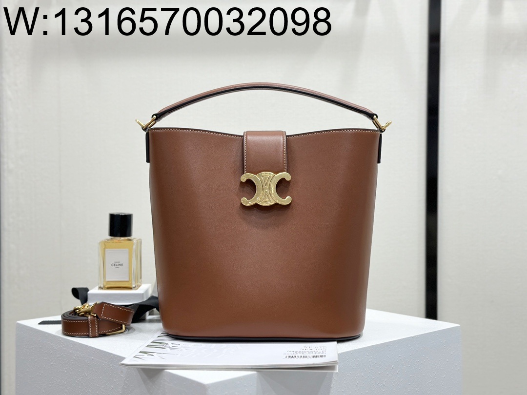 백경 셀린느 미디엄 루이즈백 28*24*16cm 브라운 116613
