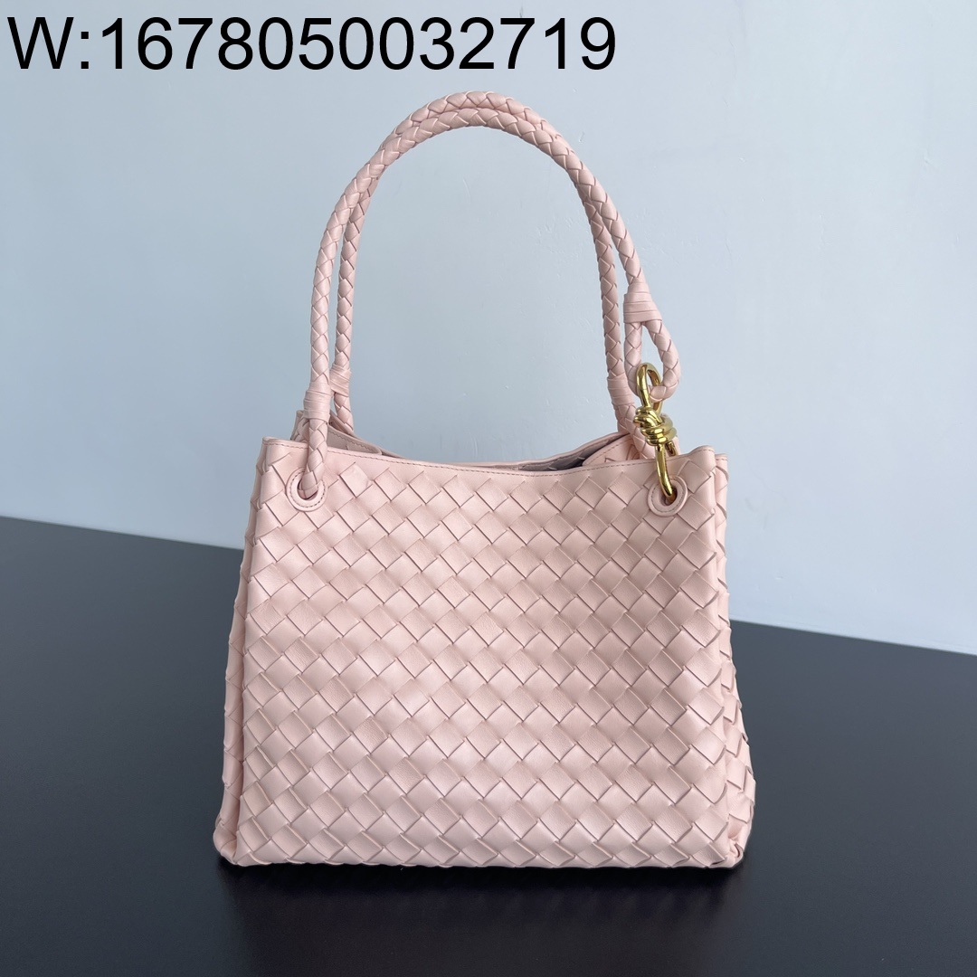 징 팩토리 보테가베네타 라지 파라슈트 796571 30*26*20cm 핑크