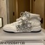 [QR 5009] 디올 퍼스트 스니커즈 이중 끈 하이탑 화이트