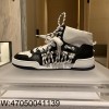 [QR 5009] 디올 퍼스트 스니커즈 이중 끈 하이탑 블랙