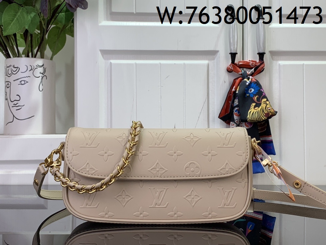 [88factory] 루이비통 월릿 온 체인 아이비 베이지 M14714 23.5*12*4.3cm