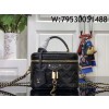 [88factory] 루이비통 베니티 PM 스몰 블랙 M25123 19*13*11cm
