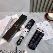 AGG 샤넬 동백꽃 양우산 블랙