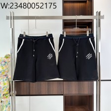V공장 루이비통 2025 모노그램 자수 배색 반바지 블랙