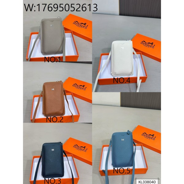 AGG 에르메스 핸드폰백 미니백 5컬러 11*18cm