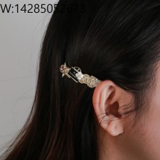 AGG 샤넬 CC로고 별 머리핀 