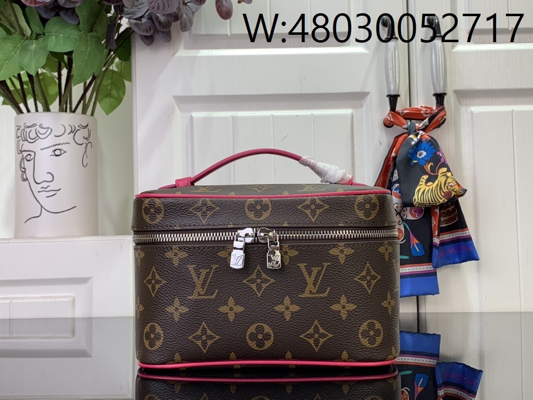 [88factory] 루이비통 니스 미니 딥핑크 M12650 13.5*12*20cm